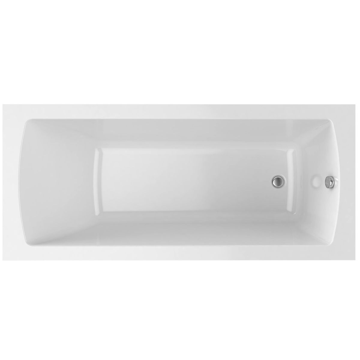 Ванна акриловая ALEX BAITLER GARDA 170*75  белая 