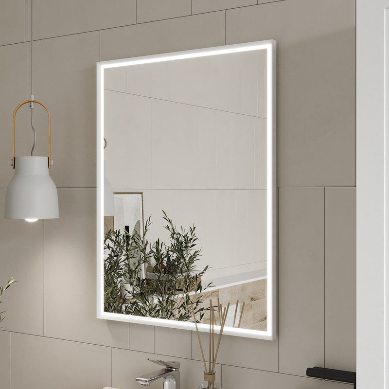 Зеркало EQUIL Lago LED 60 белый