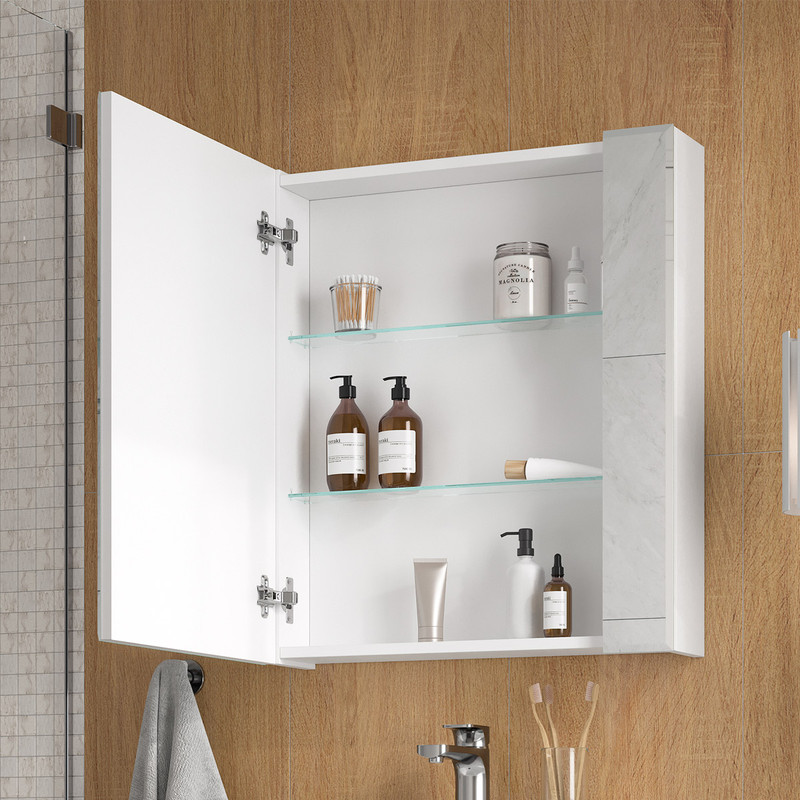 Пенал Bruno 60, подвесной, белый, VOLNA