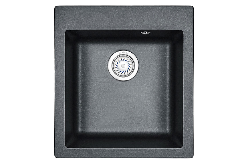 Кухонная мойка GRANULA (4201, ШВАРЦ)