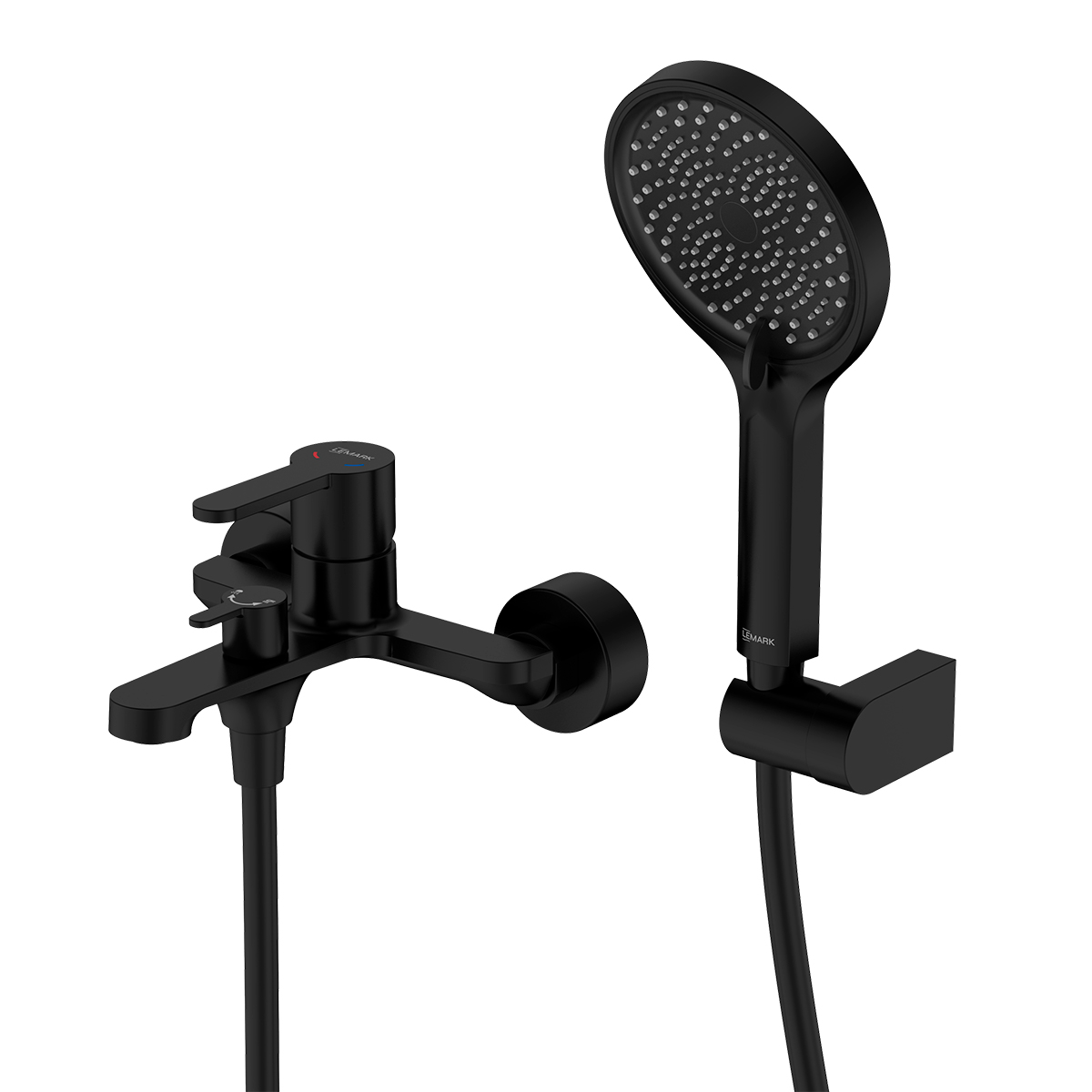 Смеситель Ladoga LMF-0722B-BL для ванны