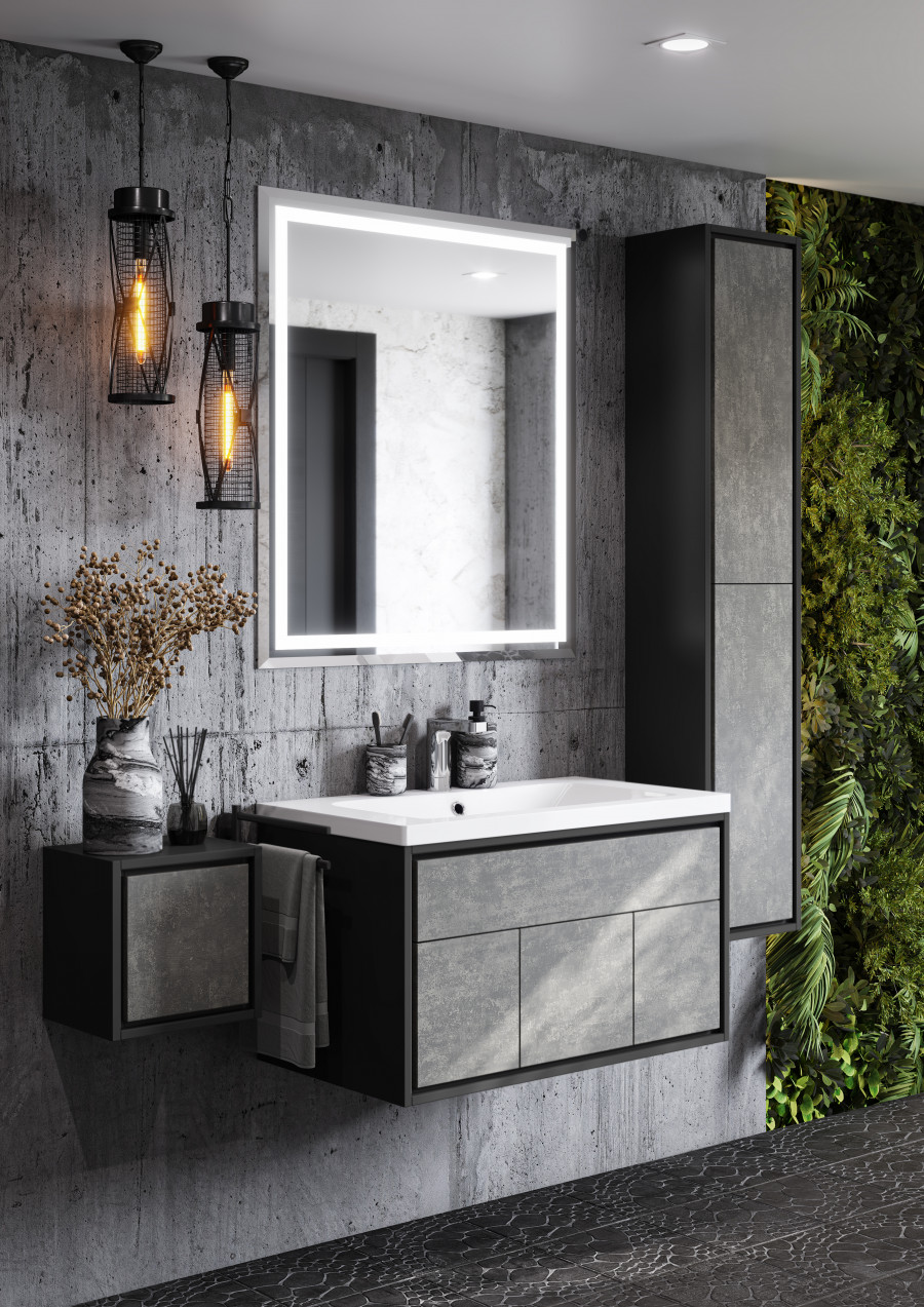 Шкаф-колона УЭЛЬС 30, графит