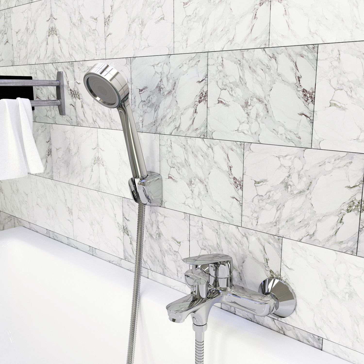 Смеситель для ванны TOKITO TAKASE хром (TOK-TAK-1014)