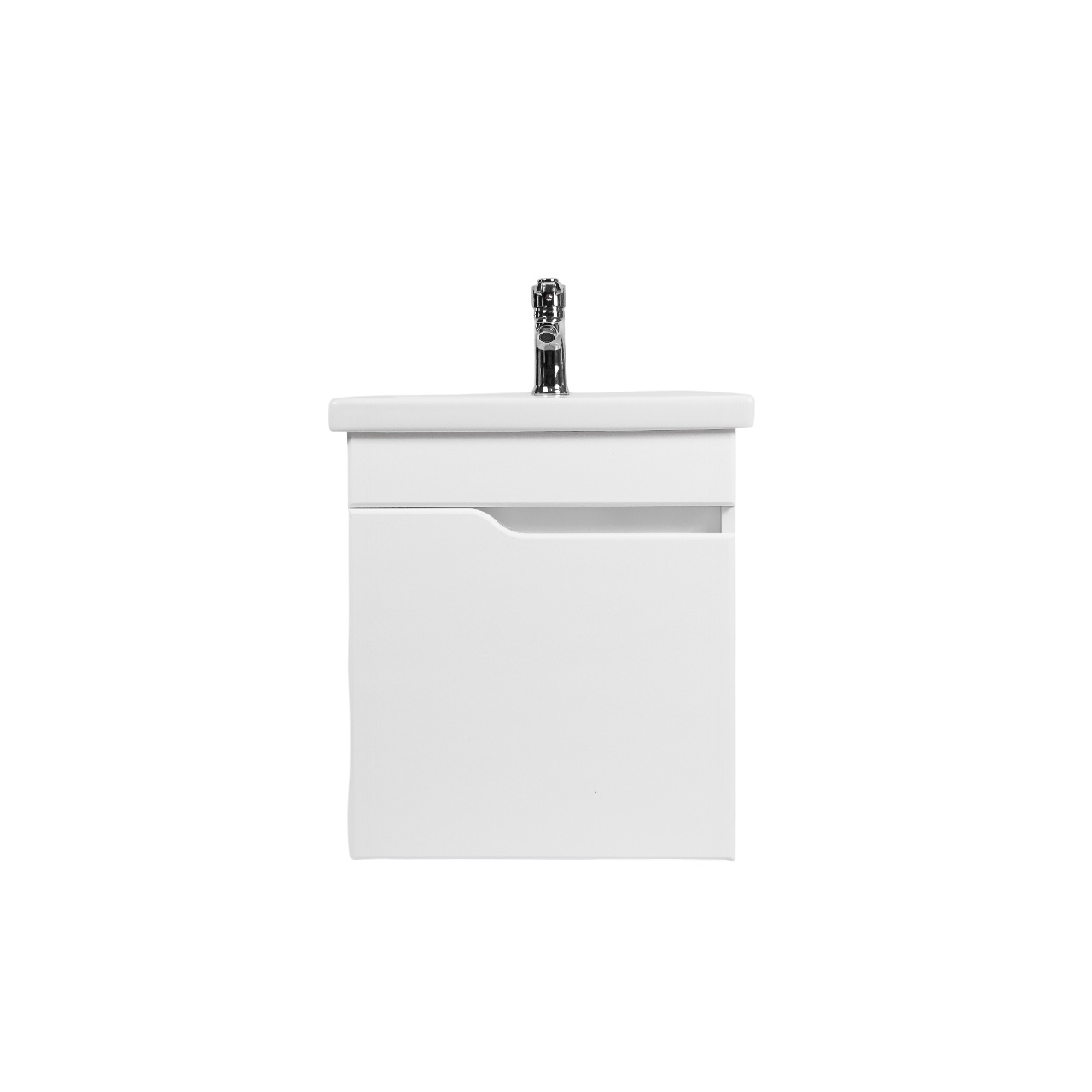Тумба под раковину VIANT КУБА 50 подвесная белый (VKUB50CO-T1STP)