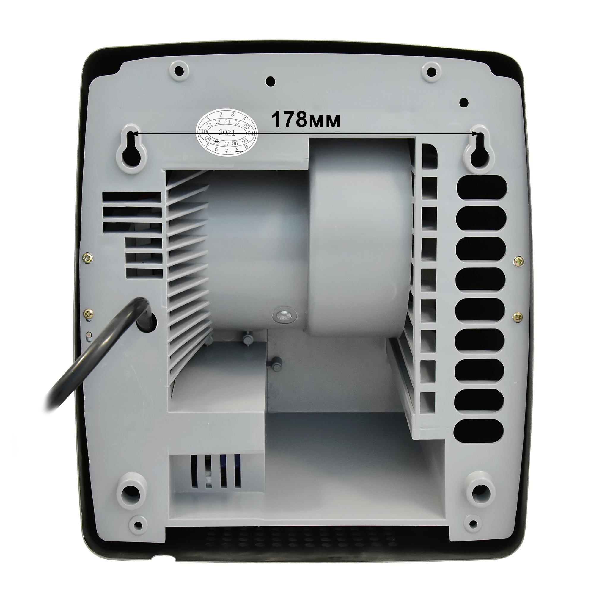 Электросушитель для рук PUFF-8851S высокоскоростной, антивандальный, хром 2,1 кВт (1401.304)