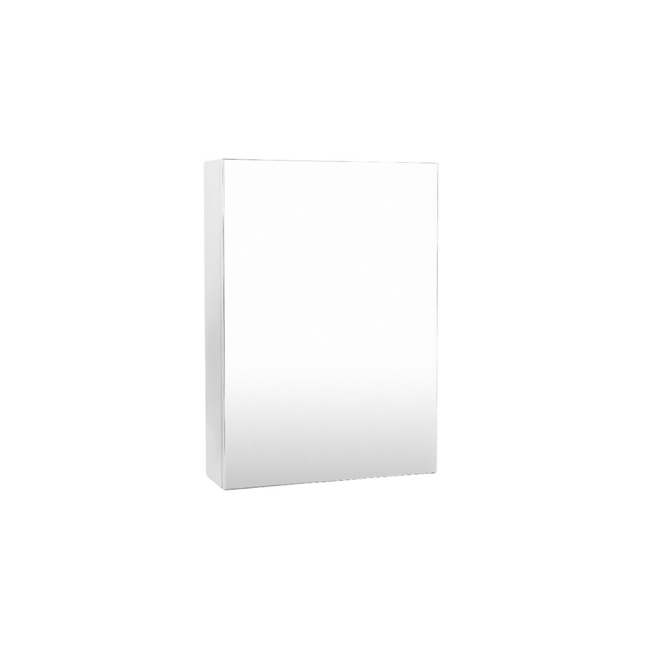 Зеркальный шкаф VIANT КУБА 50 подвесной белый (VKUB50-ZSH)