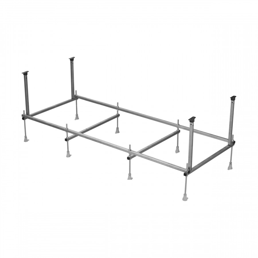 Монтажный комплект для ванны КАЛЕДОНИЯ 150х75 см. (рама, слив-перелив с сифоном, крепеж к стене, кре