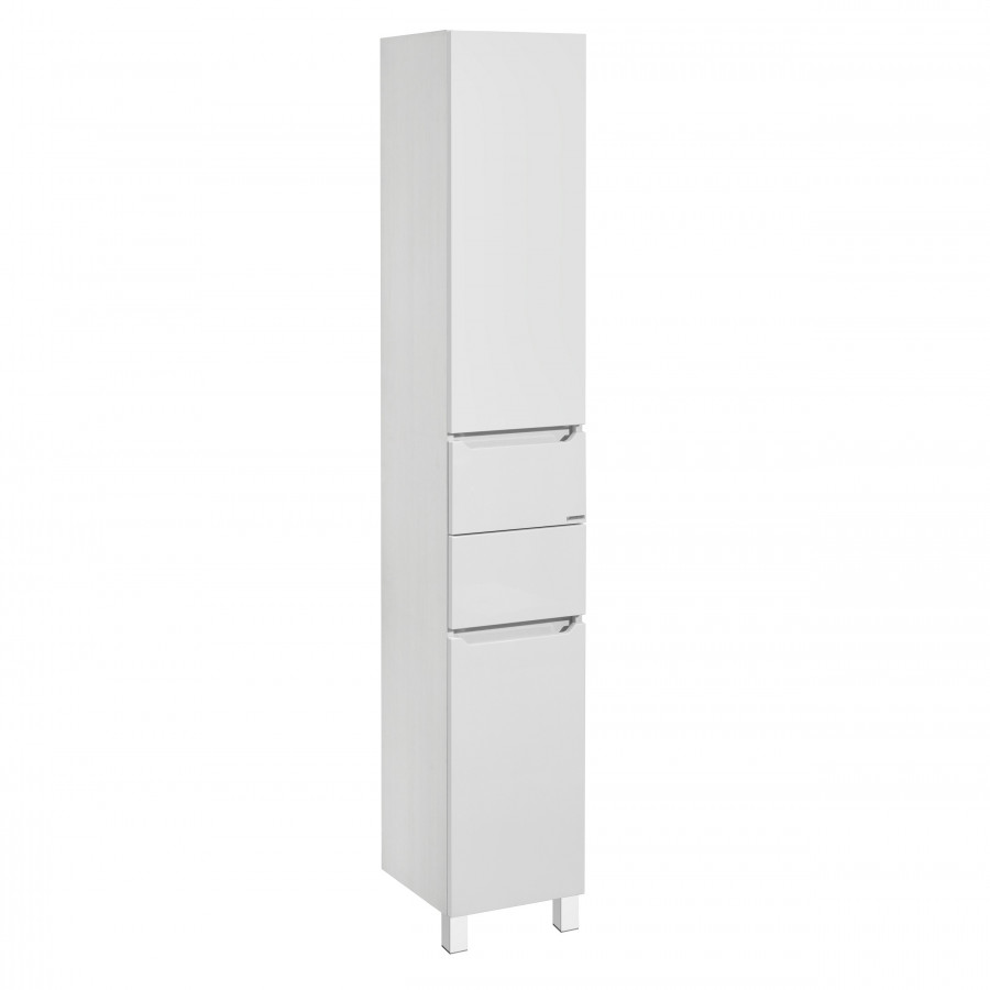 Шкаф-колонна ДАКОТА 34, напольная, бел.,выб.дерево