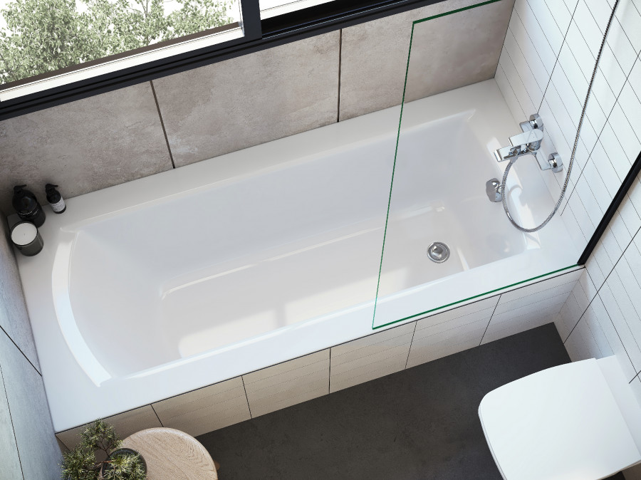 МОНАКО Ванна акриловая 160х70 см., без монтажного комплекта, САНТЕК