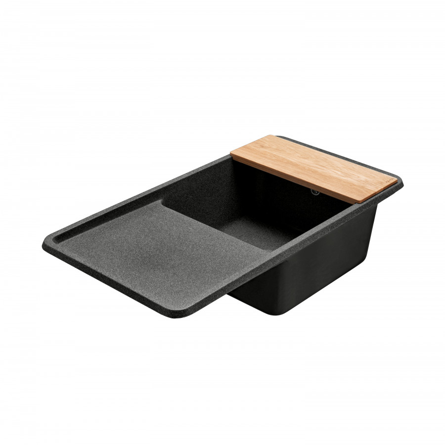 Мойка для кухни  Беллис 97 970x510x250 мм, прямоуг., графит