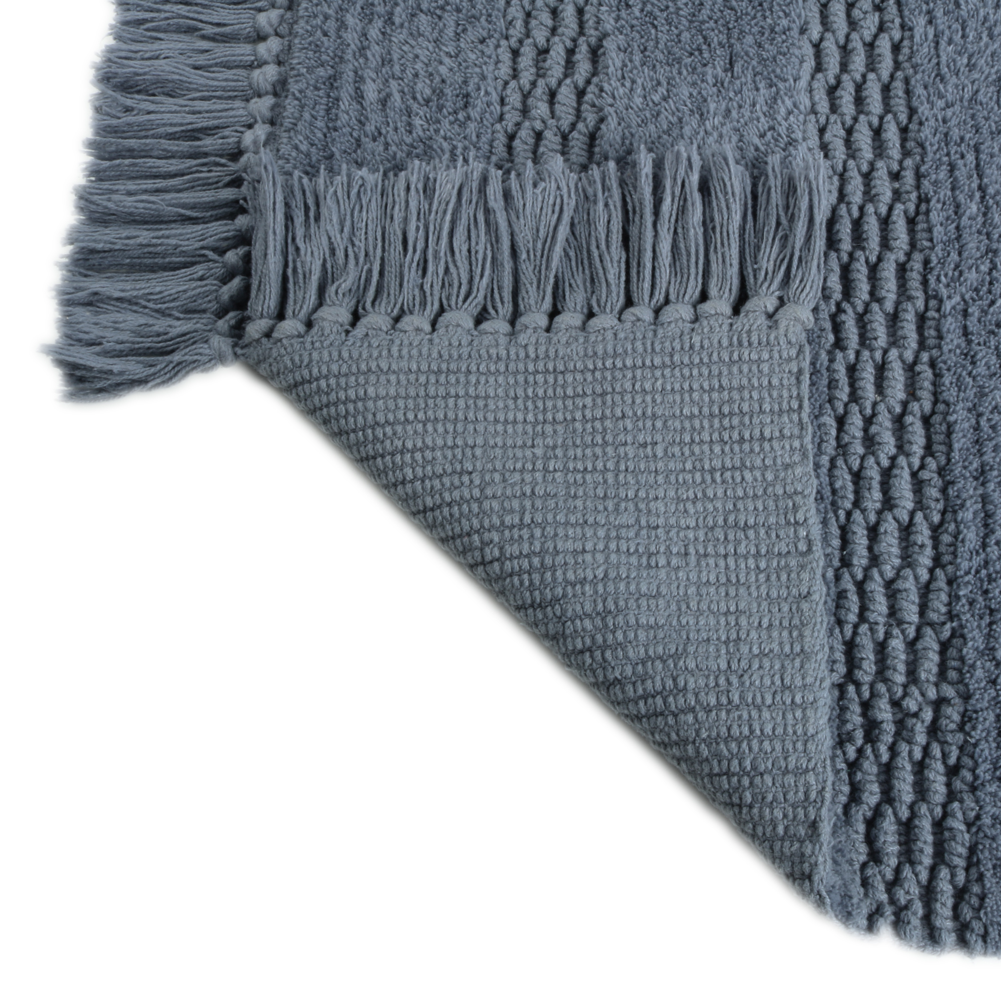 Коврик для ванной 1-ый Fixsen SANDAL, FX-8020C, серо-голубой, 50х80см 