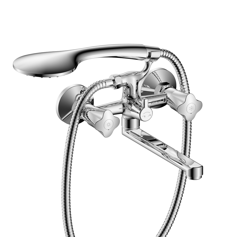 Смеситель для ванны с изливом 20 см KAMILA, KAM16-323-23251