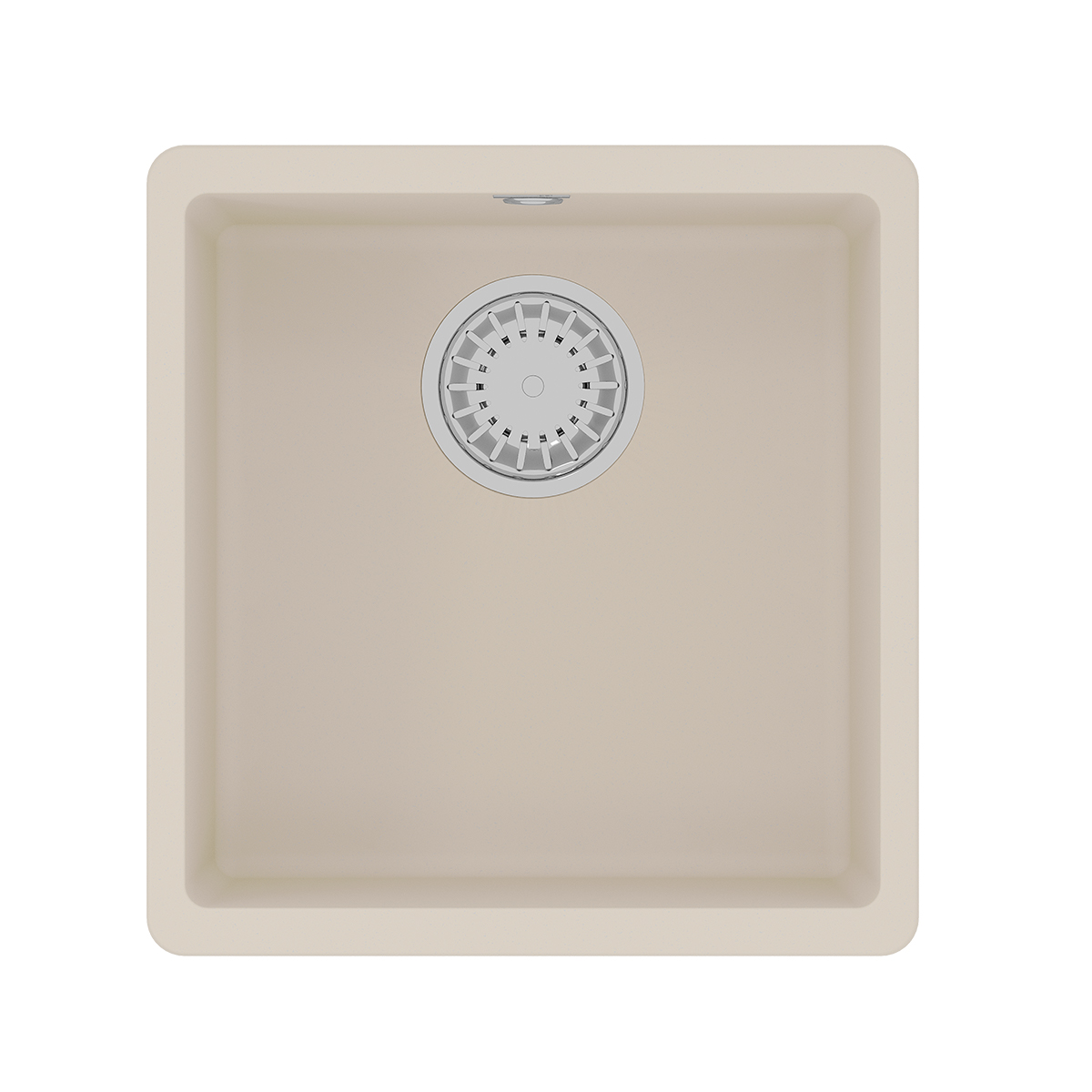 Кухонная мойка Lemark SINARA 400-U подстольного монтажа из кварцгранита, Шампань 