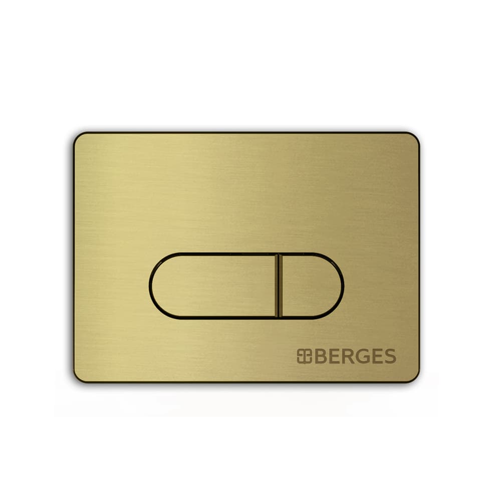 Кнопка  для инсталляции NOVUM D8 бронза, BERGES