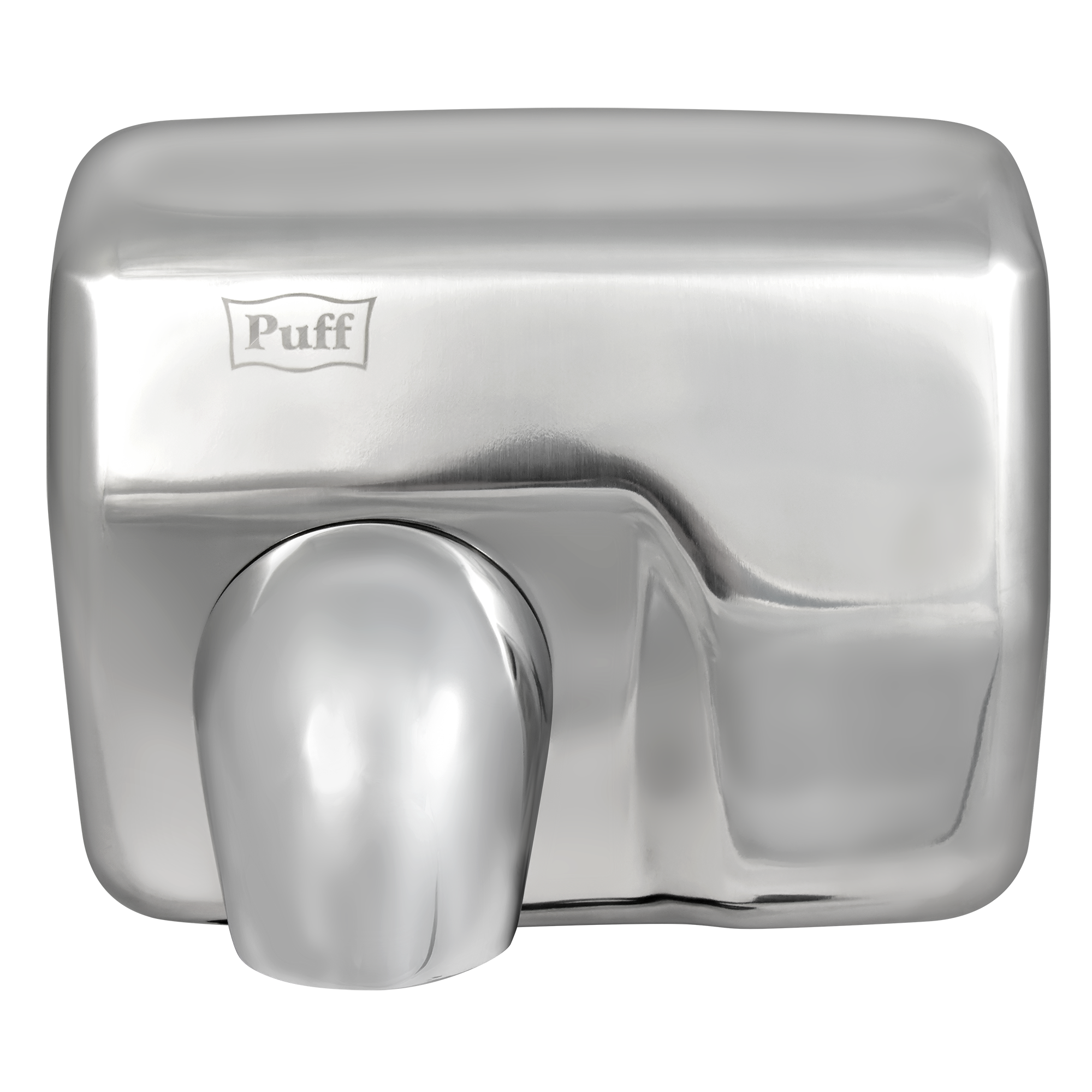 Электросушитель для рук PUFF-8843 высокоскоростной, антивандальный, хром 2,3 кВт (1401.301)