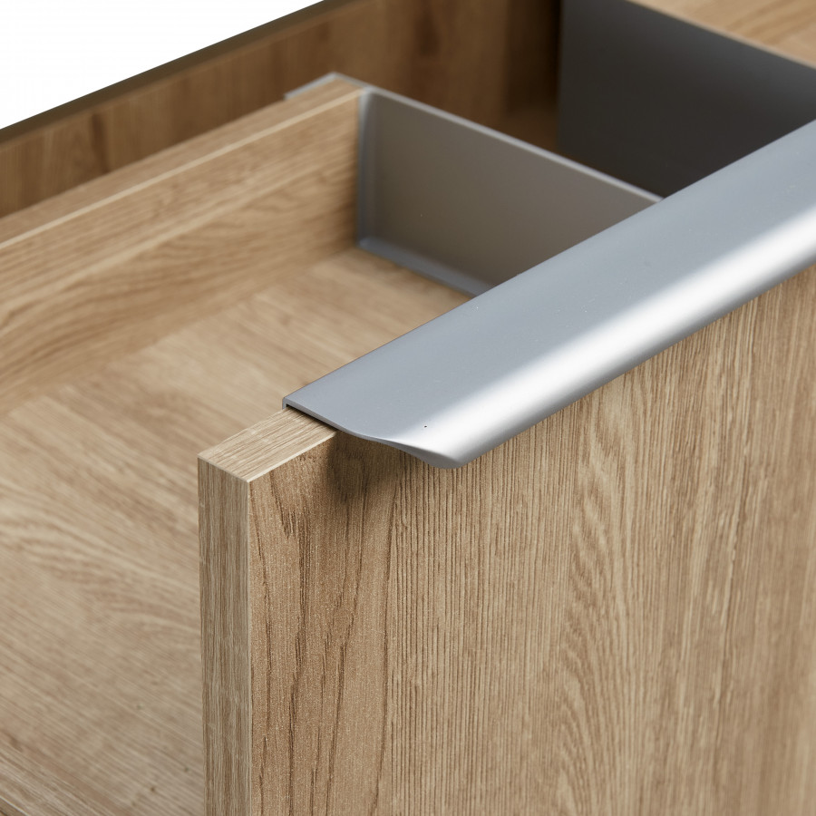 Тумба-умывальник ХОУП 40, 1 дв., подвесная, орех (под раковину МИРАНДА 40)