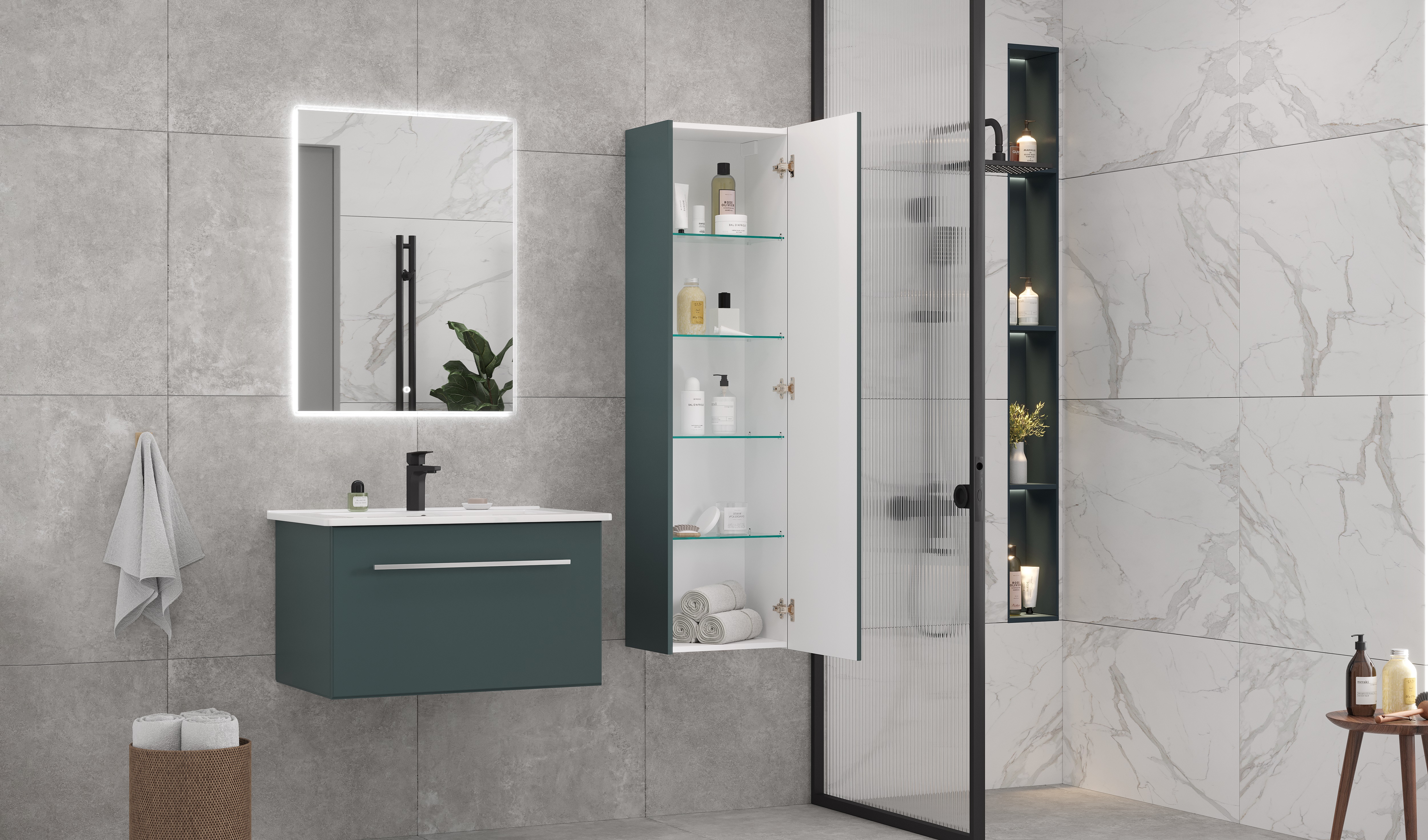 Шкаф VELVEX Posse 400 навесной верде