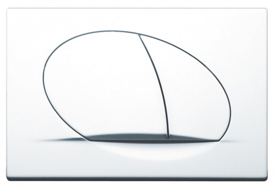 In-Wall Клавиша для инсталляции, двойная 42B, белая. ROCA