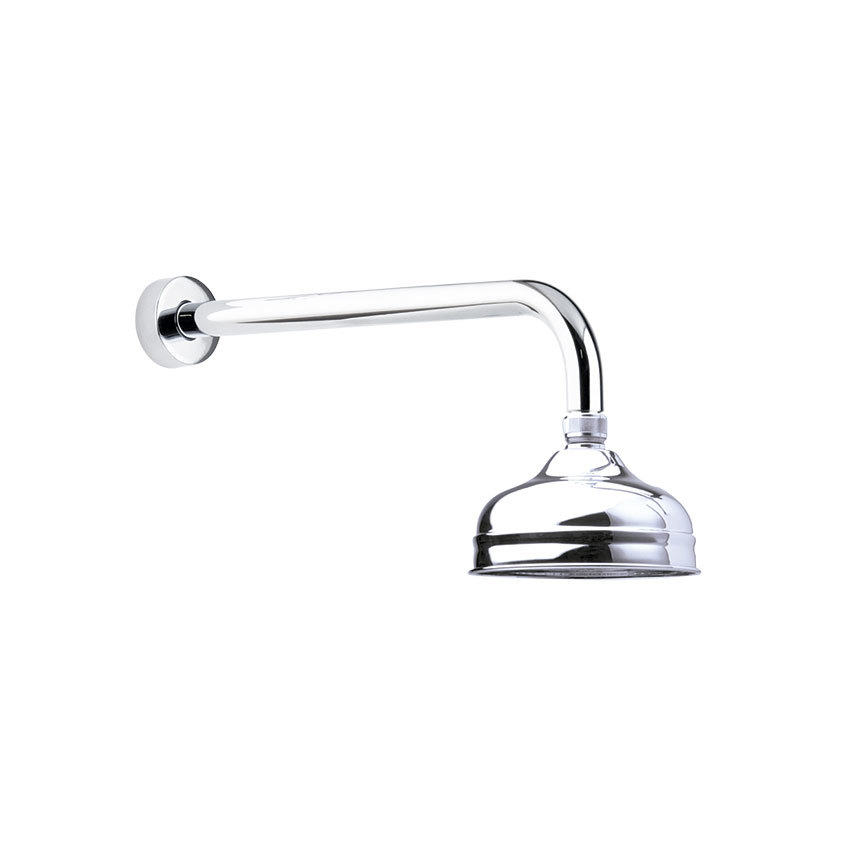 Излив тропического душа настенный из нержавеющей стали HIDROTERAPIA 200 мм BHRG200