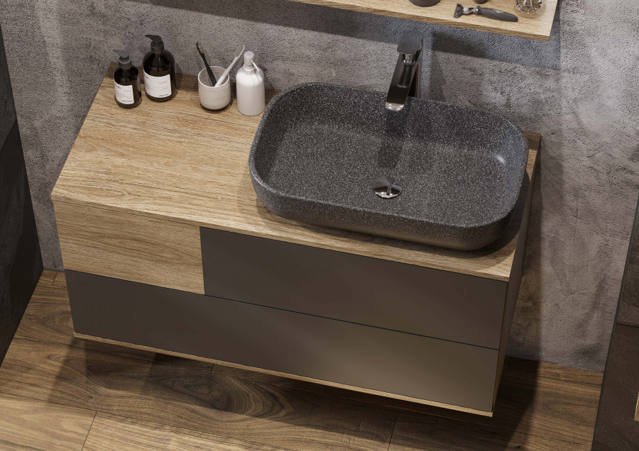 Раковина ЛОЛА 60, графит