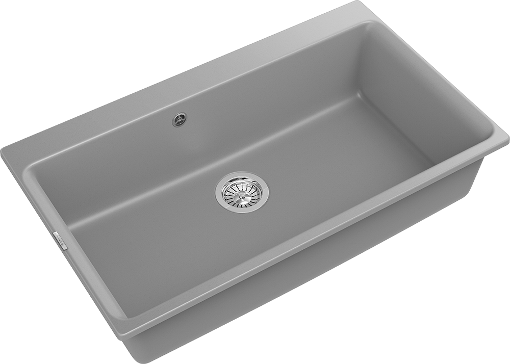 RIVELATO Мойка AXEL 90  1-чаша 870*520мм grigio metallizzato арт.