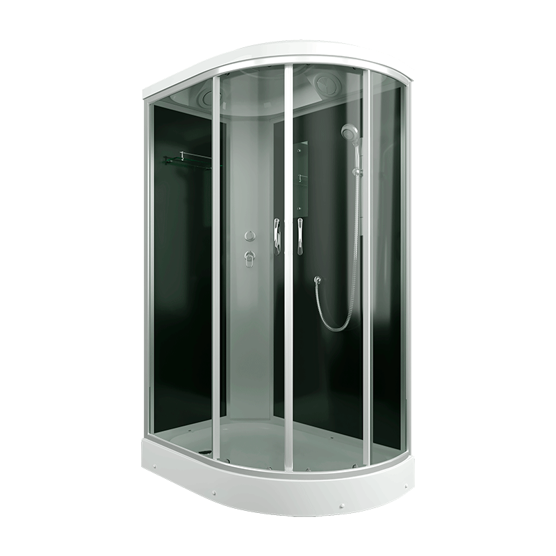 Душевая кабина ERLIT 35 серия ER3512PL-C2-RUS тонированное стекло