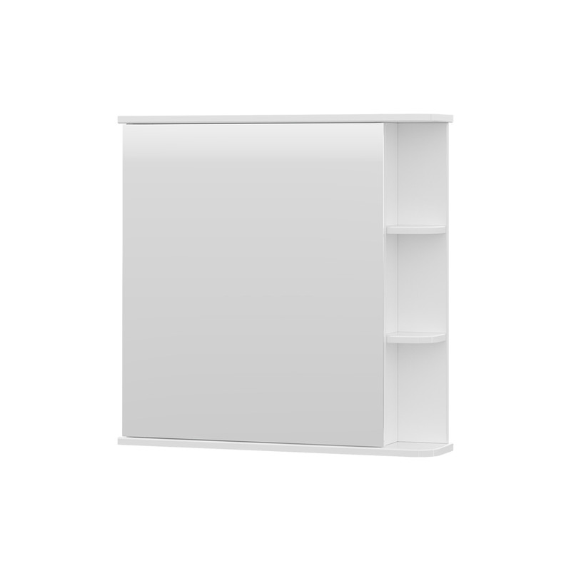 Шкаф зеркальный Twing 70, белый, VOLNA