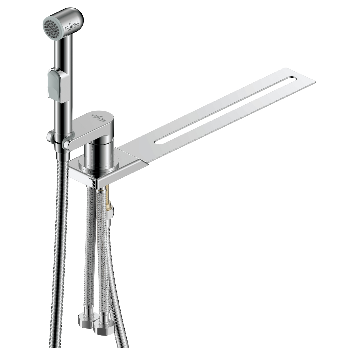 X25 Смеситель для биде, гигиен.душ на унитаз (к/25), р/ОД, хром, ROS, X25-56