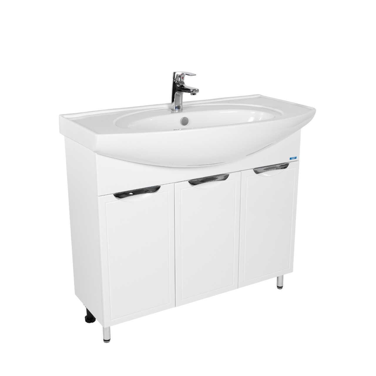 Тумба под раковину VIANT ЛИМА 100 напольная белый (VLIM100EN-T3ST)