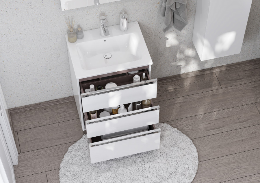 GAP Мебельная раковина 60, белая, ROCA