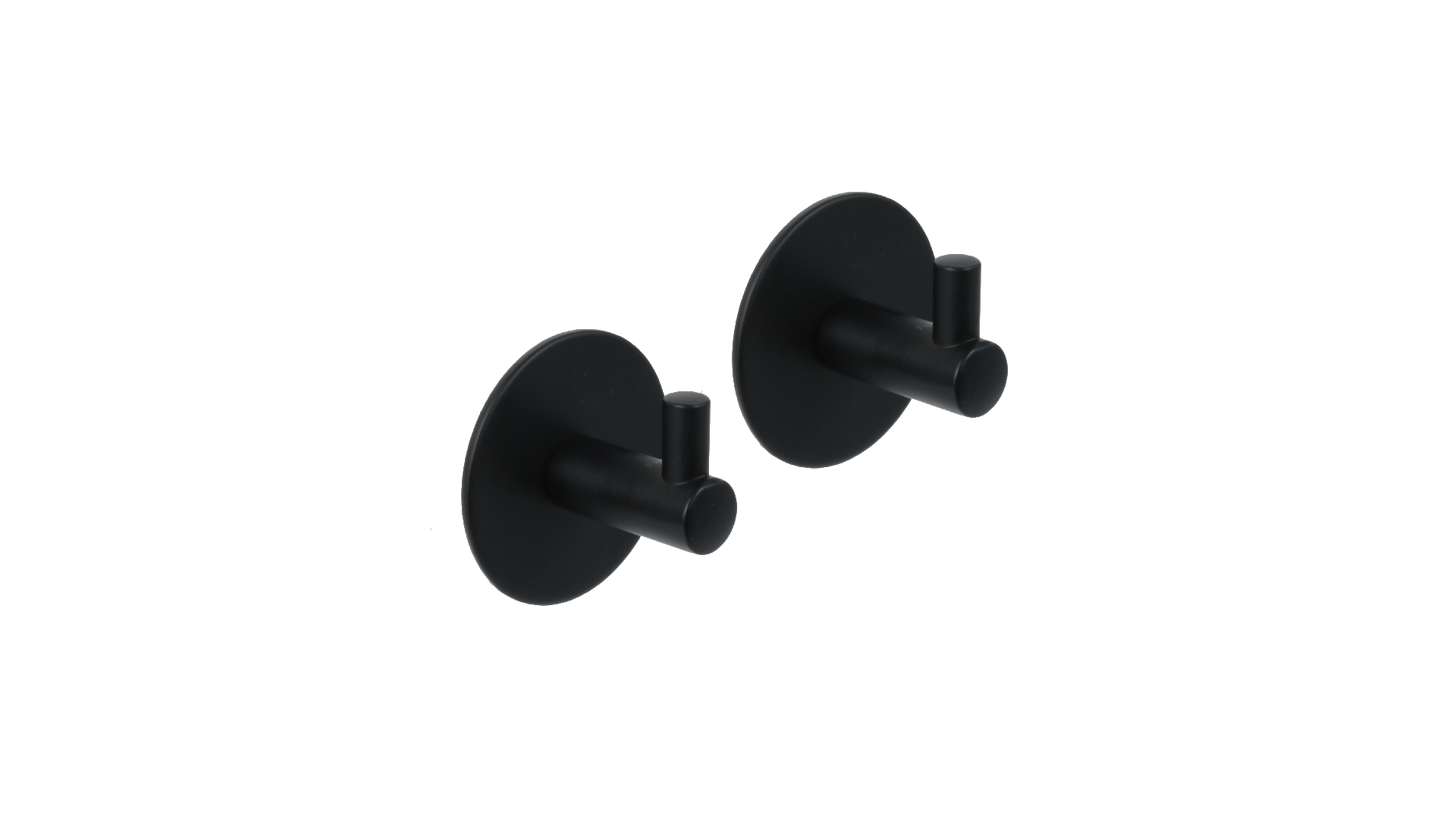 Крючок 3M - 2 штуки, черный FIXSEN (FX-558A)