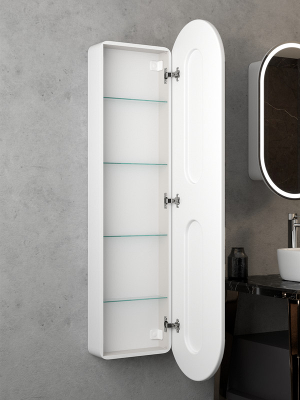 Зеркало-пенал Elmage white LED 450х1600