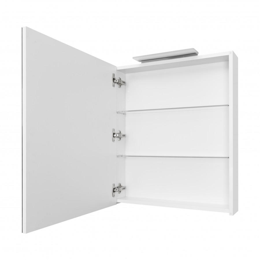 OLETA Зеркальный шкаф 60, левый, белый матовый