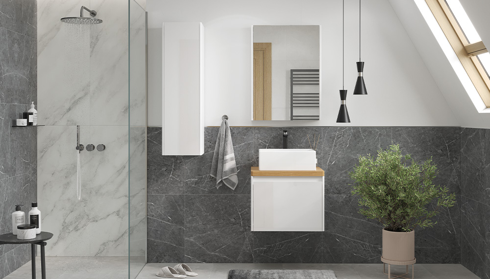 Столешница VELVEX Klaufs 600 без отверстий, Invisible Line