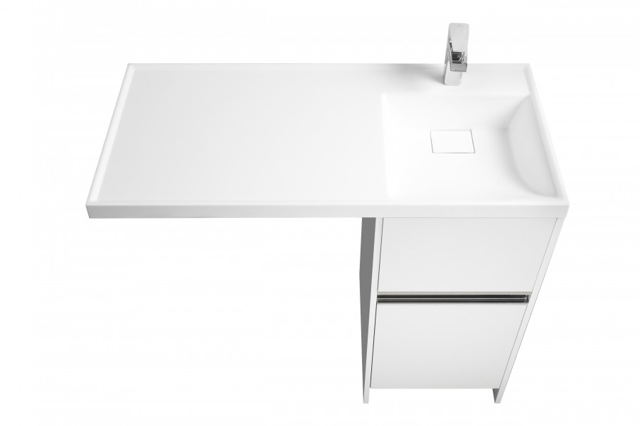 Тумба ЛОНДРИ 105 под с/маш 40, бел. (под раковину ЛОНДРИ 105)