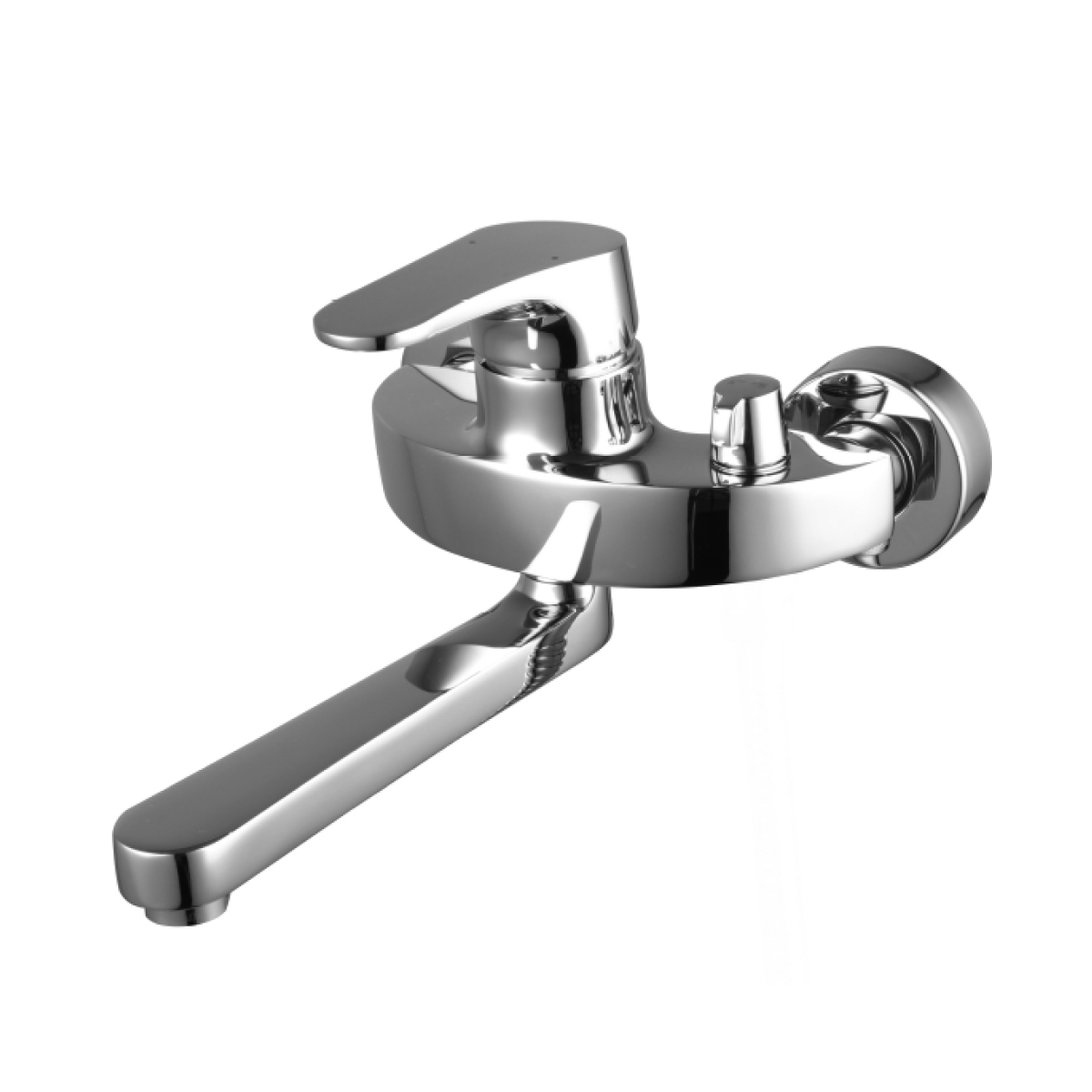 Shift Смеситель для ванны, плоск.пов.излив 264мм боковой дивертор, р/ОД, хром, LM, LM4314C