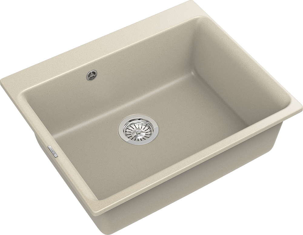 RIVELATO Мойка AXEL 60  1-чаша 630*520мм beige scuro арт.