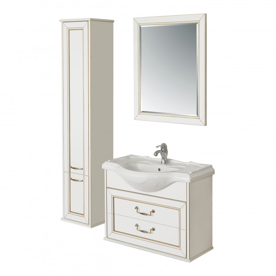 AMERICA EVOLUTION W Тумба под раковину AMERICA 85, дуб светлый, ROCA