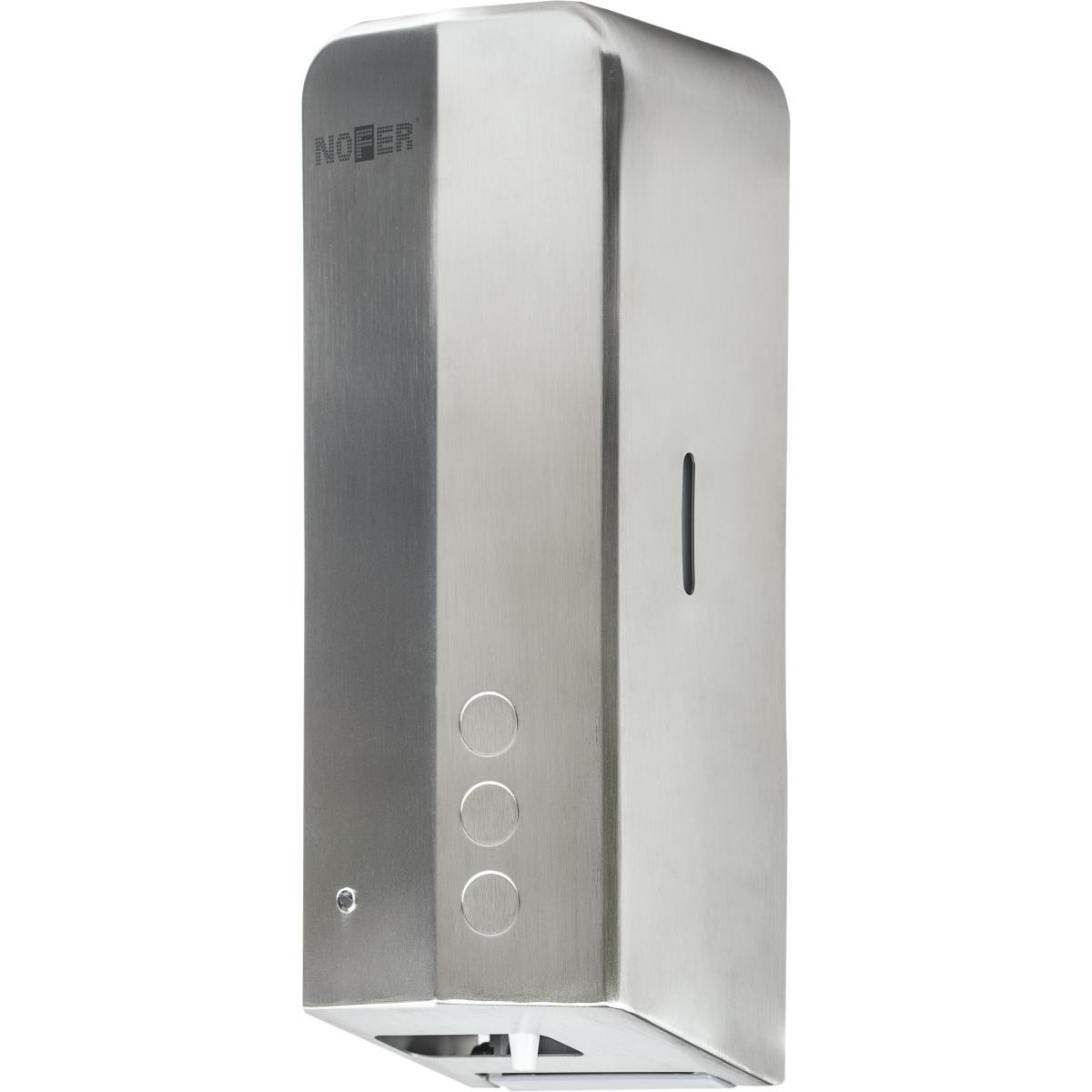 Дозатор для жидкого мыла и антисептика сенсорный Nofer 03039.RUS производство Россия