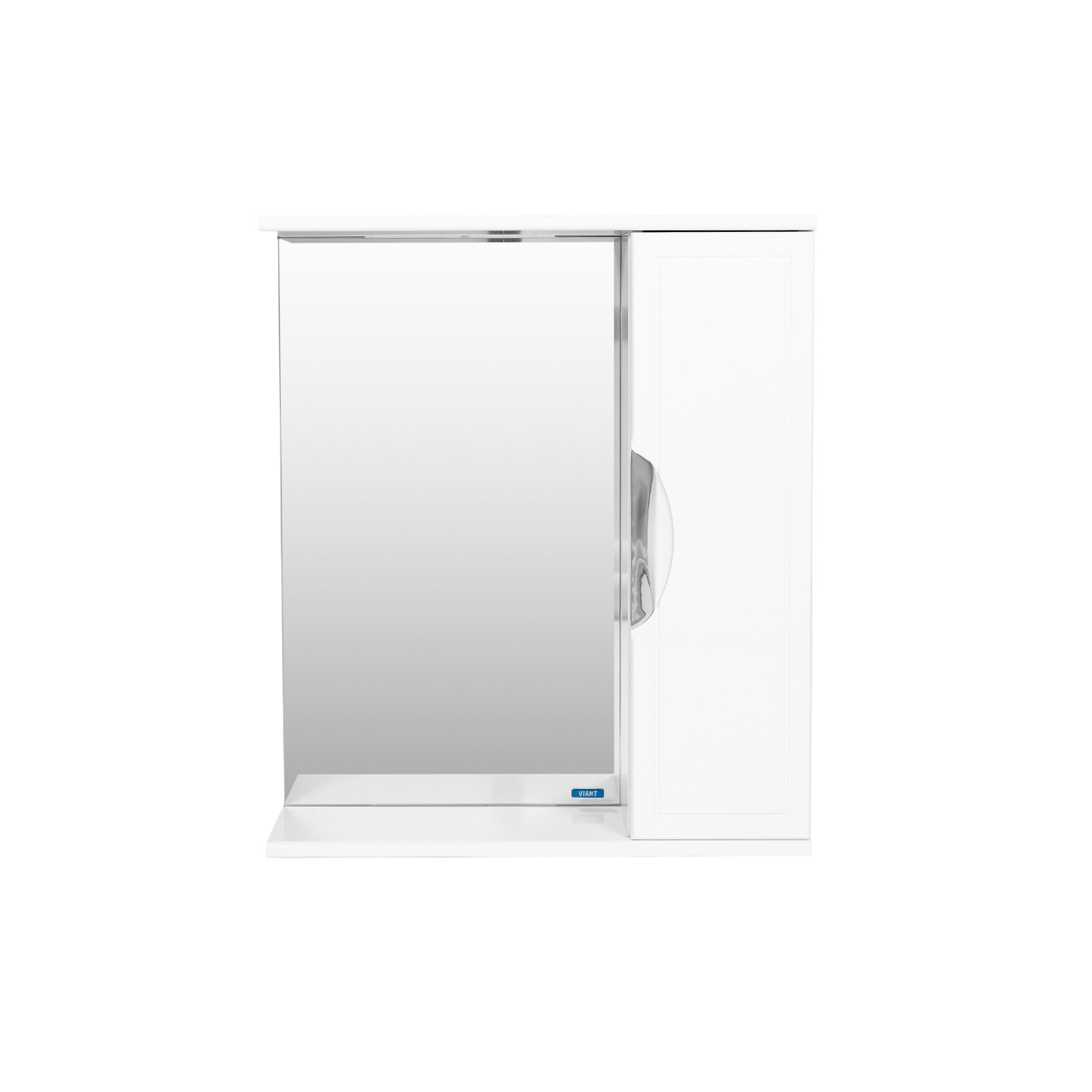 Зеркало со шкафом VIANT ЛИМА 60 подвесное белый (VLIM60-ZSH)
