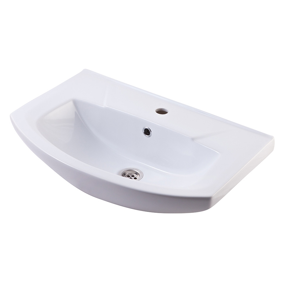 ЭЛЕГАНС 650 Умывальник на мебель с обрамлением (ЭЛЕГАНТ 650). ROSA