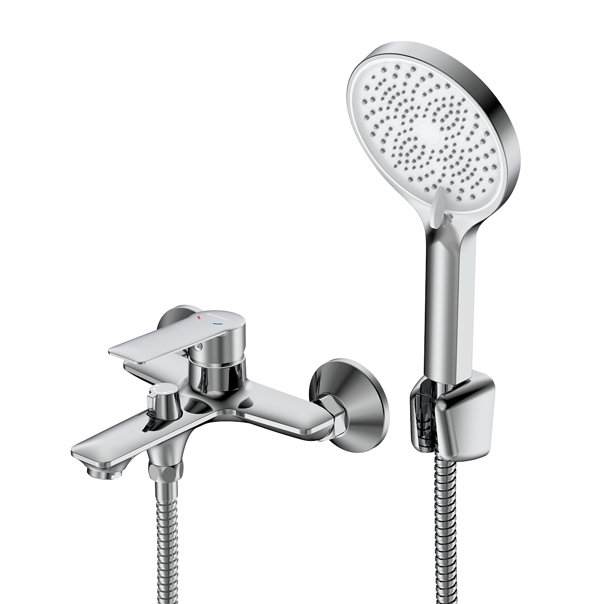Смеситель DECOROOM DR28036 для ванны с монолитным изливом