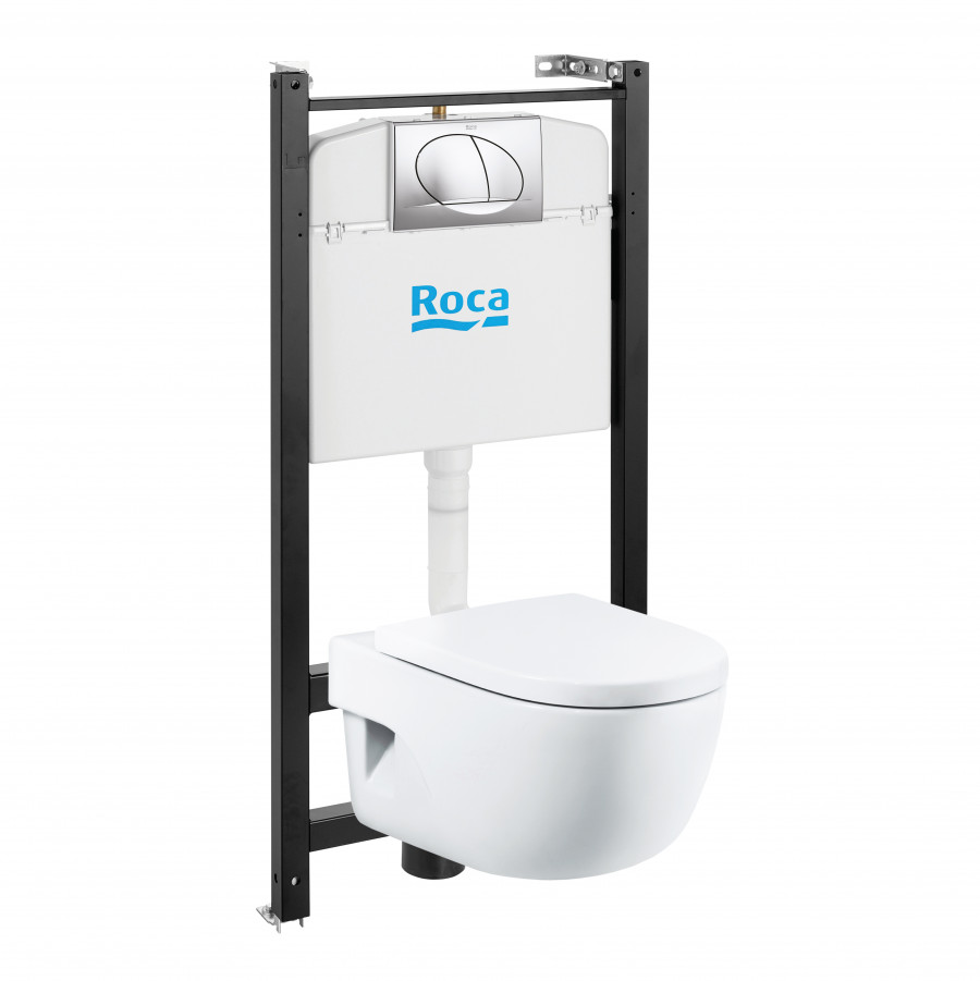 MERIDIAN COMPACT Комплект 4 в 1 (инсталляции+подв. унитаз+сиденье с механизмом Soft-Closing+смывн