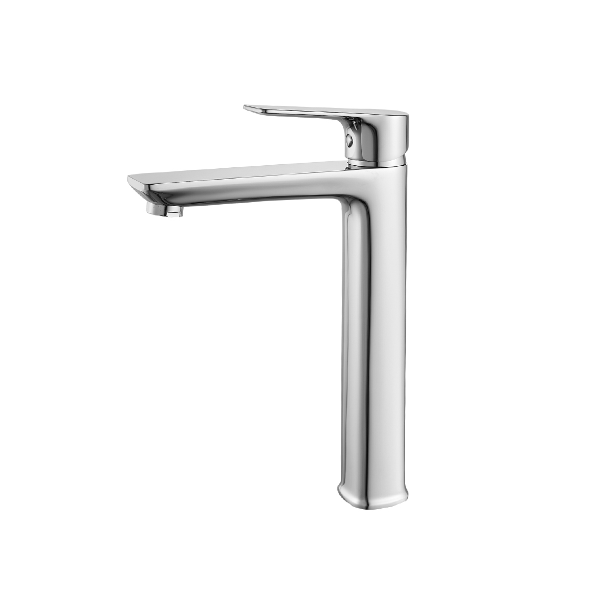 RS27 Смеситель для раковины, выс.монолит.излив 156мм, р/ОД, хром, ROS, RS27-14