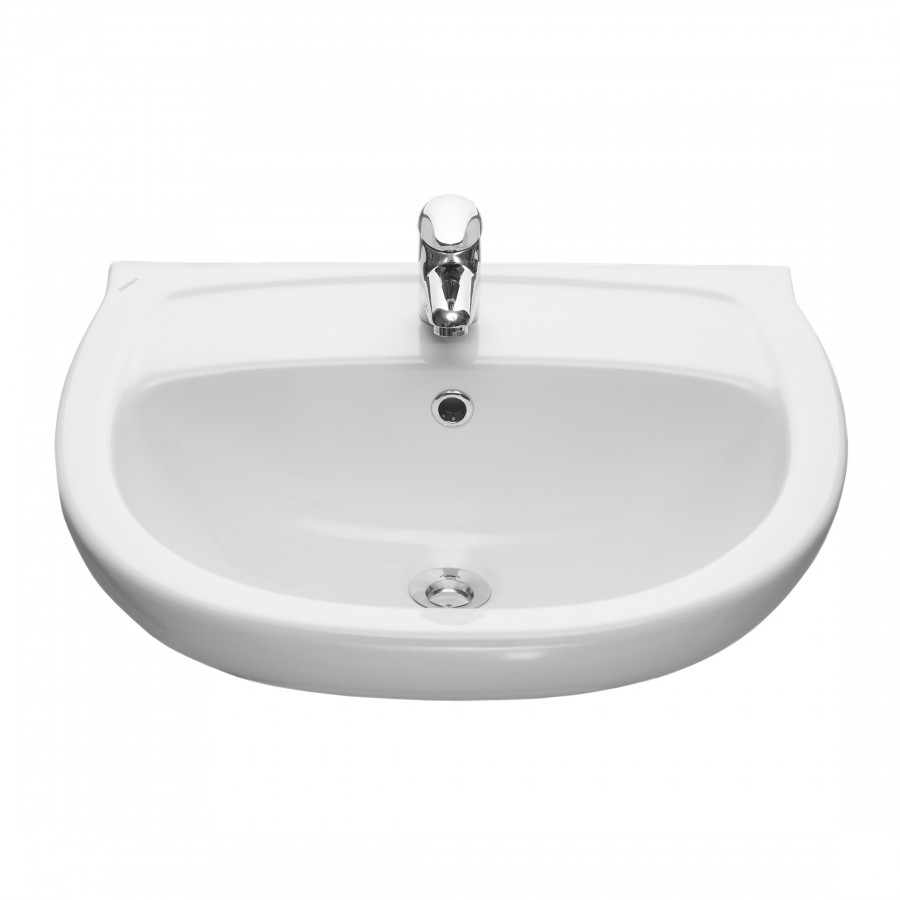 Умывальник "Версия" 56.5 см. с отв., с переливом, белый SANTERI