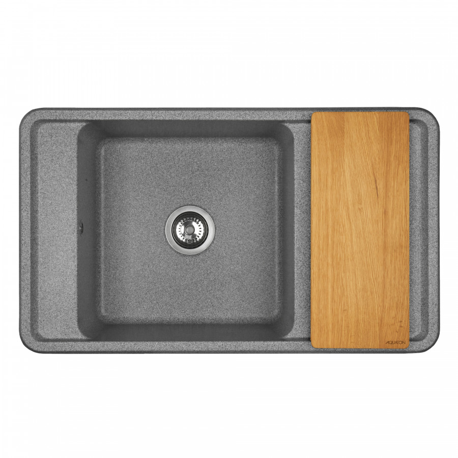 Мойка для кухни  Беллис 87 870x510x250 мм, прямоуг., серый