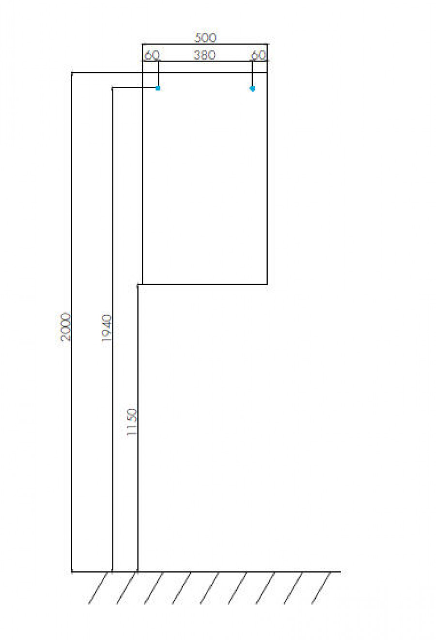 Зеркало ЙОРК 50