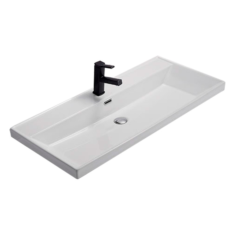 Раковина Prime 100 (78857), белая, EQUIL