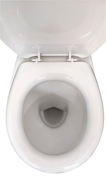 Унитаз-компакт "Универсал NEW 45" наклонный выпуск, кнопка, нижняя подводка, арматура, сиденье Псков