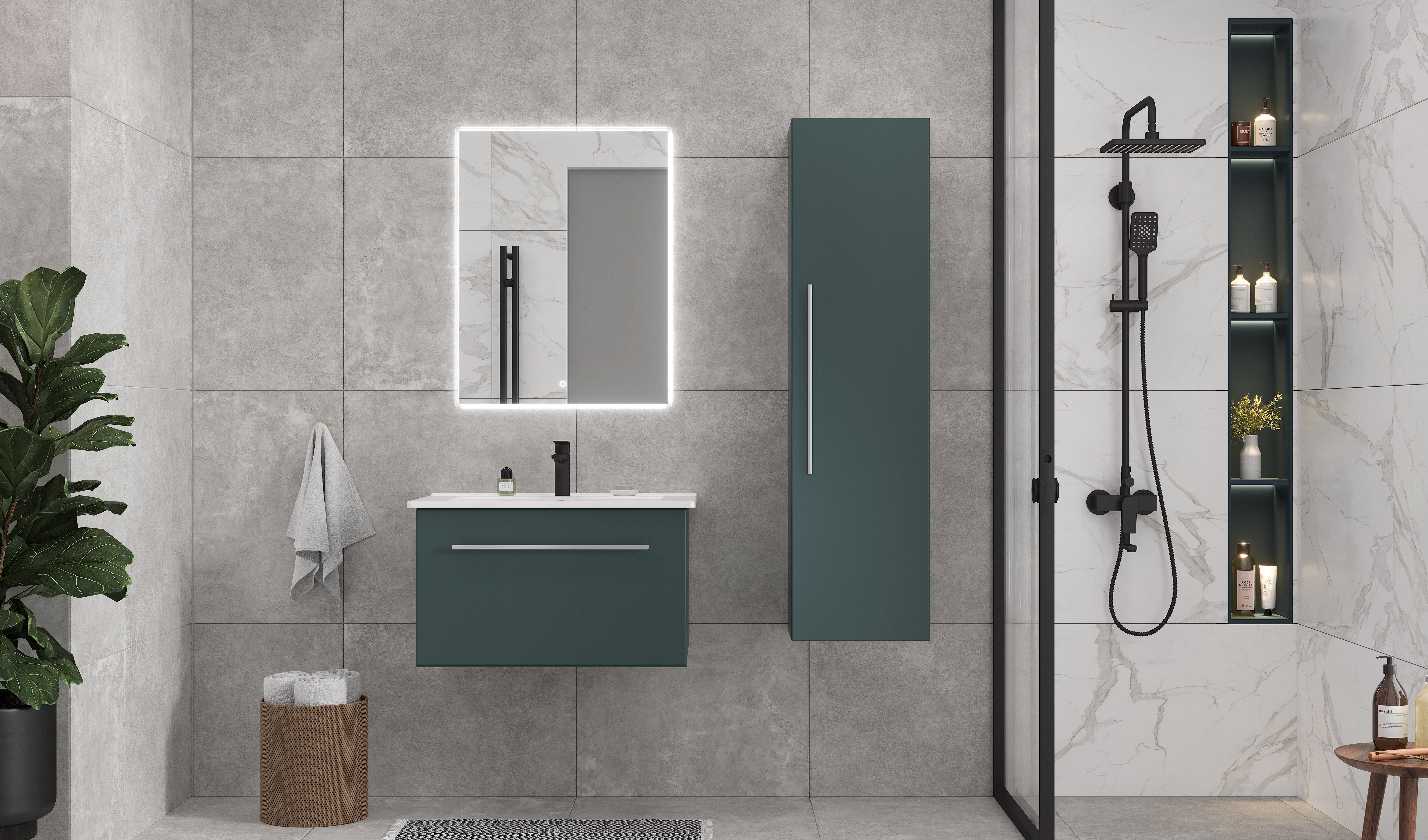 Шкаф VELVEX Posse 400 навесной верде